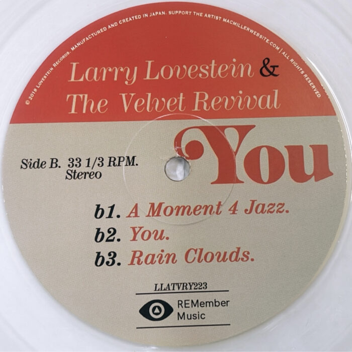 Larry Lovestein The Velvet Revival